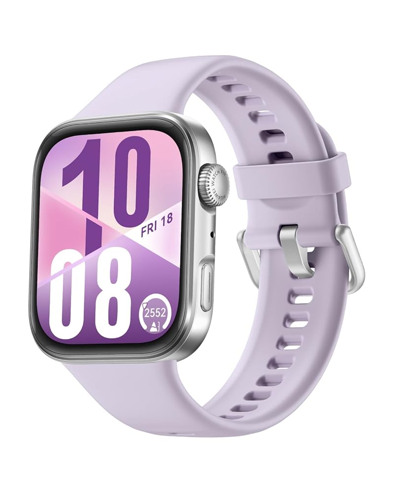HUAWEI WATCH FIT 4 スマートウォッチ 薄型軽量 1.82インチ大画面 アウトドアに適した気圧計と測位システム 通知