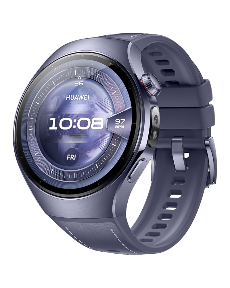 HUAWEI WATCH 5 スマートウォッチ 46mm マルチセンシング HUAWEI X-TAP リアルタイム指先血中酸素レベル測定 Health Glance eSIM対応