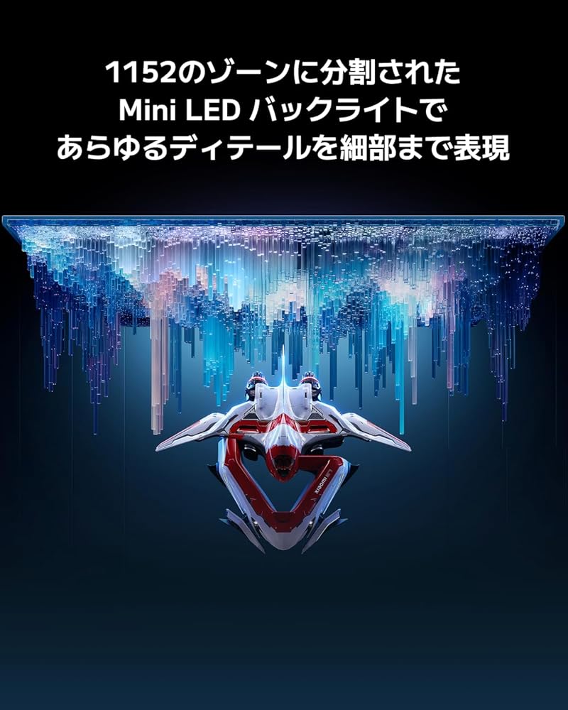 Xiaomi Mini LED ゲーミングモニター G Pro 27i 27インチ 1152ゾーンMini LED Fast IPS 1msGTG高速応答 画像2