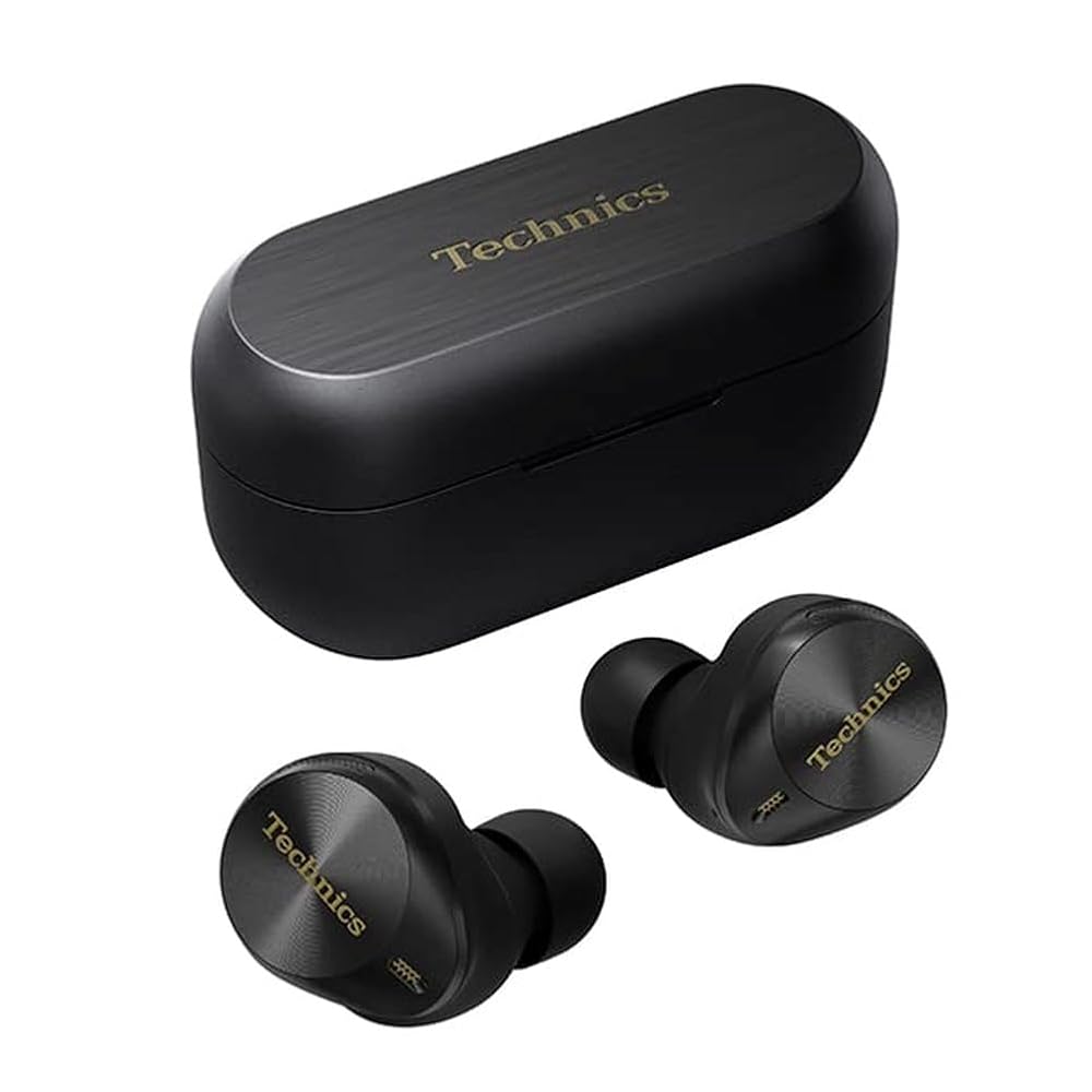 パナソニック テクニクス ワイヤレスイヤホン EAH-AZ80-K ブラック bluetooth ノイズキャンセリング 3台マルチポイント IPX4 LDAC対応 ハイレゾ音質再生