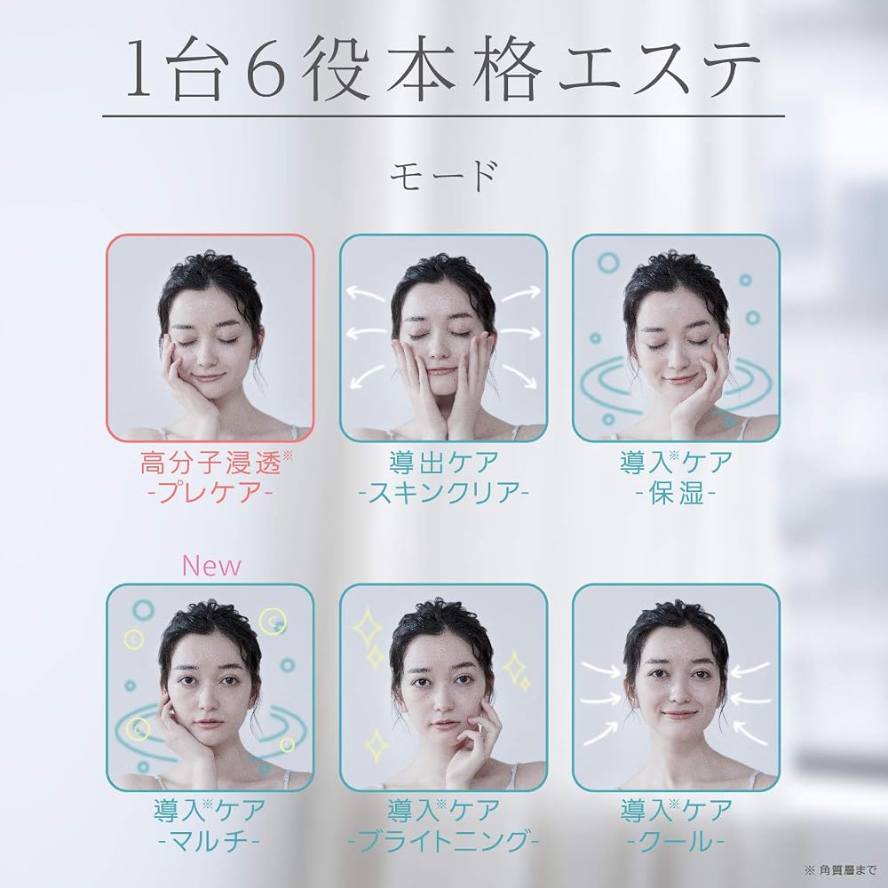 パナソニック 美顔器 イオンエフェクター クールモード付き 高浸透タイプ ゴールド調 EH-ST98-N 画像3