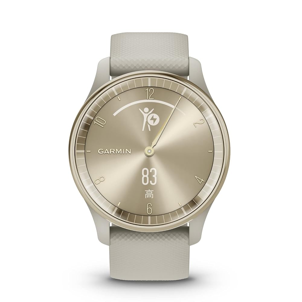 GARMIN(ガーミン) vivomove Trend French Gray/Cream Gold 画像2