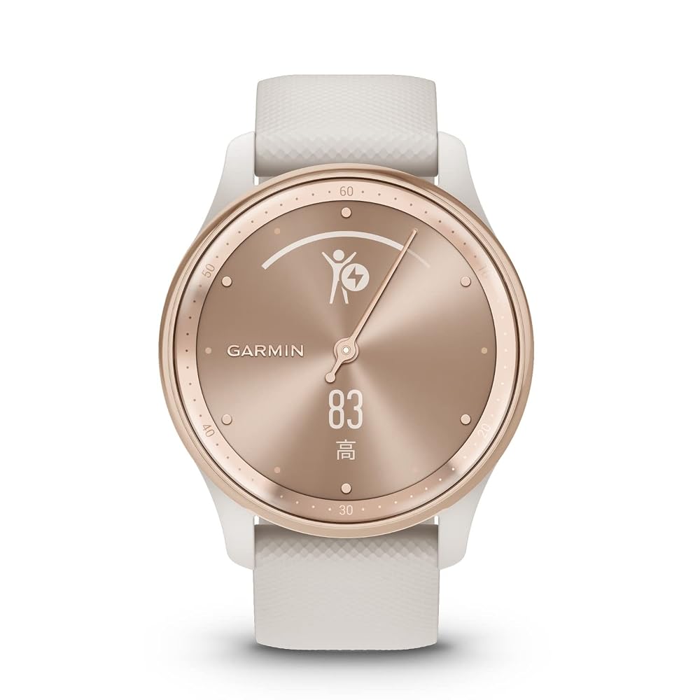 GARMIN(ガーミン) vivomove Trend Ivory/Peach Gold 画像2