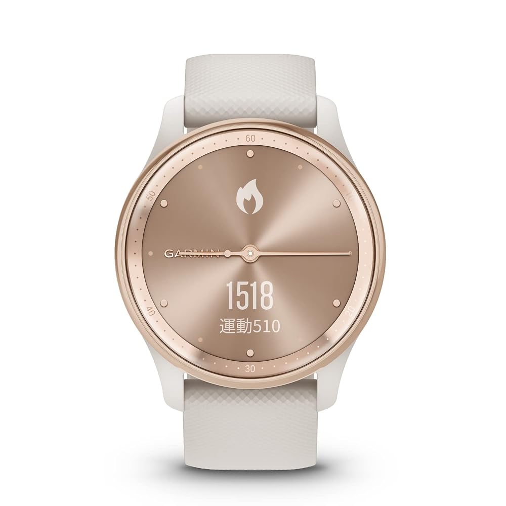 GARMIN(ガーミン) vivomove Trend Ivory/Peach Gold 画像3