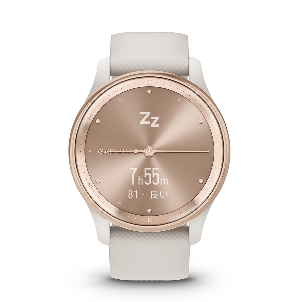 GARMIN(ガーミン) vivomove Trend Ivory/Peach Gold 画像4