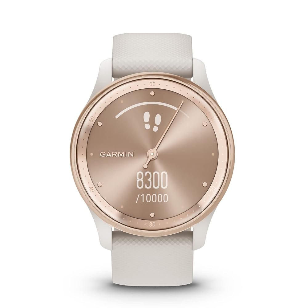 GARMIN(ガーミン) vivomove Trend Ivory/Peach Gold 画像5