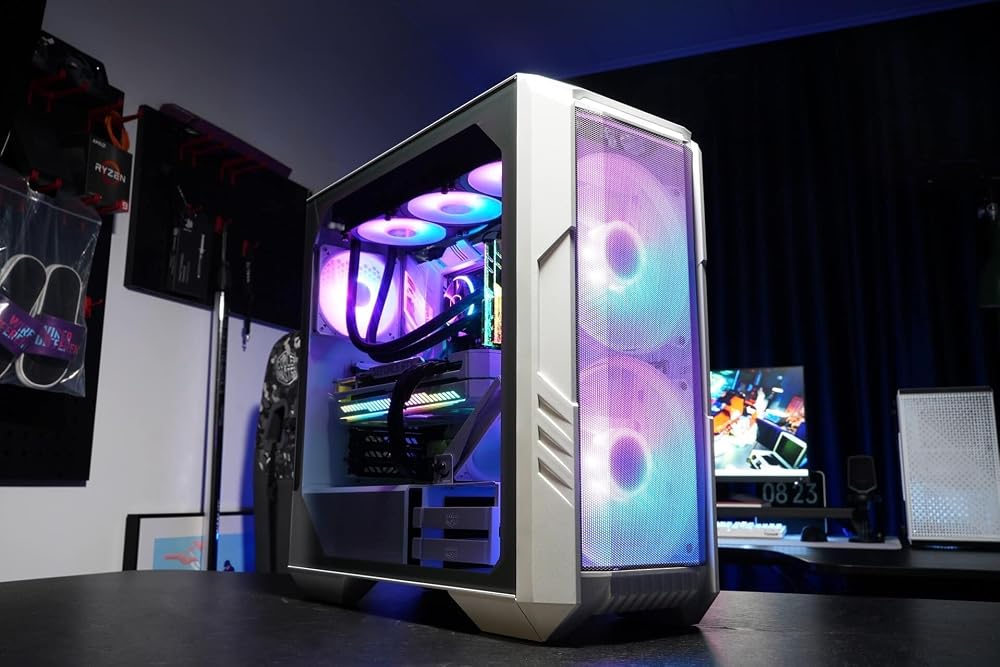 Cooler Master HAF 500 White H500-WGNN-S00 ミドルタワー PCケース 画像2