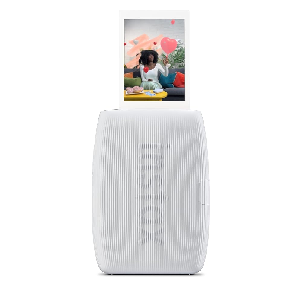 富士フイルム チェキ スマホプリンター instax mini Link3 クレイホワイト スマホ写真をその場でプリント INS MINI LINK3 画像2