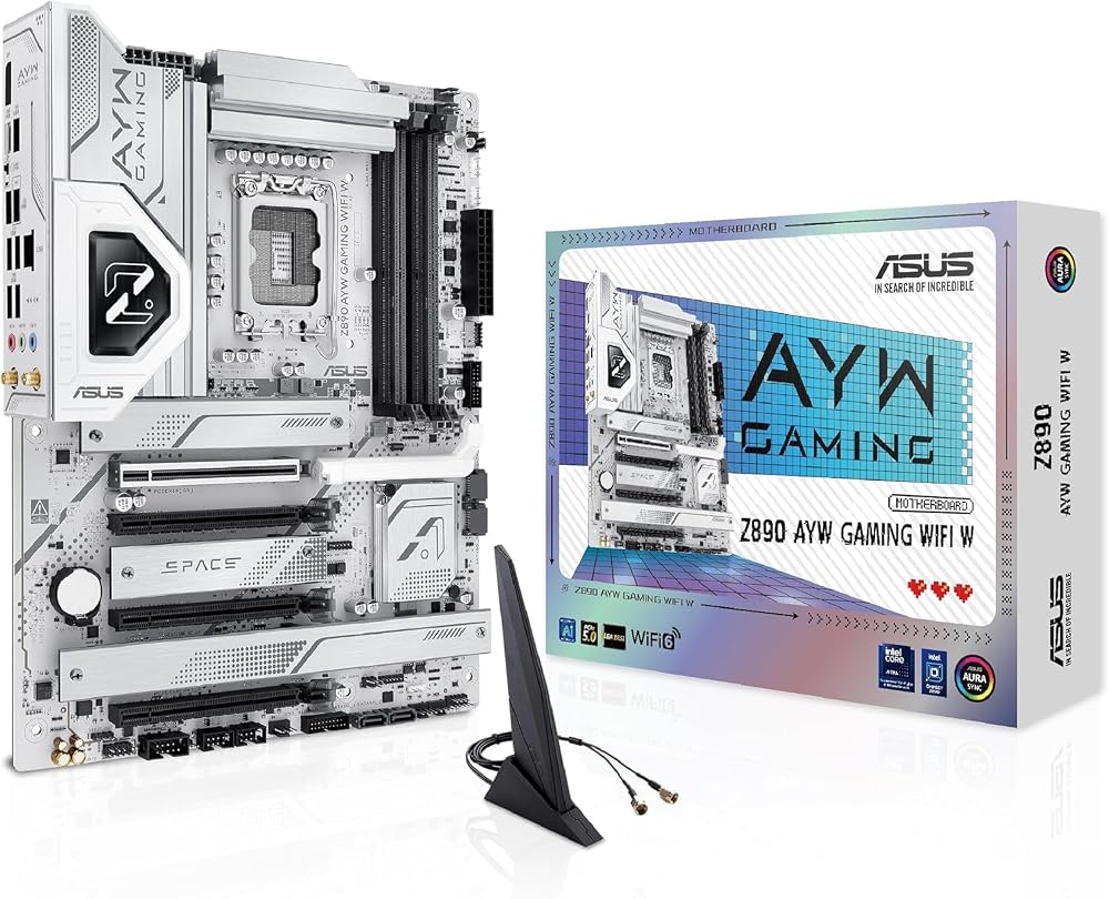 ASUS Z890 AYW GAMING WIFI W マザーボード LGA1851 Intel Core Ultra(シリーズ2)対応 Z890 DDR5 E-ATX 国内正規代理店品