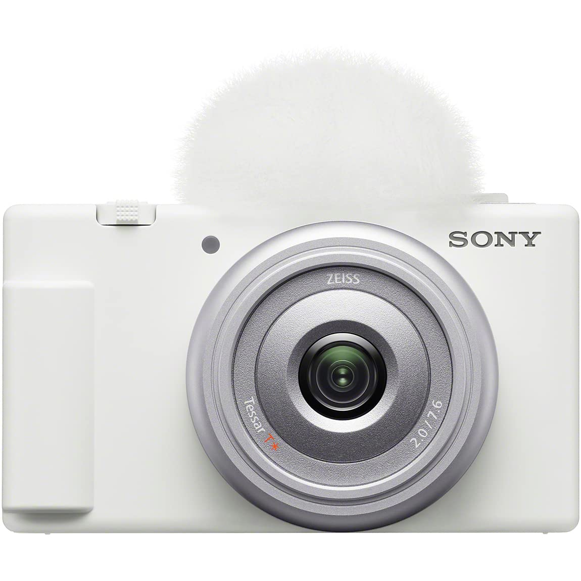 SONY(ソニー) コンパクトデジタルカメラ VLOGCAM Vlog用カメラ ZV-1F ボディ ウィンドスクリーン付属 20mm F2.0 単焦点レンズ ホワイト ZV-1F W