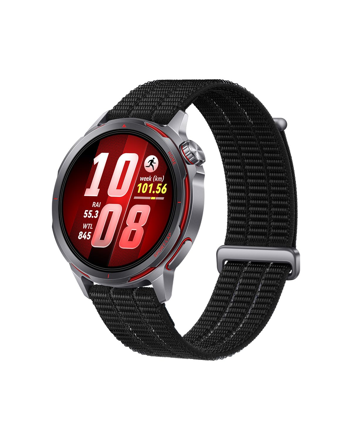 HUAWEI WATCH GT Runner 2 ランニングウォッチ 薄型軽量 大画面 GPS内蔵 14日間ロングバッテリー ゴルフ 心電図 ブラック