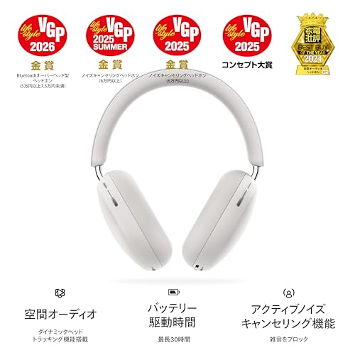 Sonos Ace 完全ワイヤレス オーバーイヤーヘッドホン Bluetooth 画像2