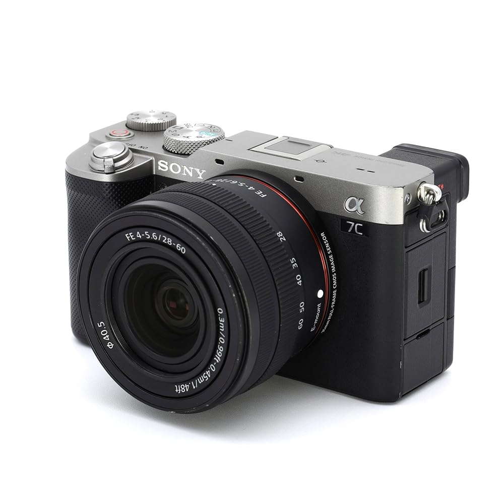 SONY(ソニー) フルサイズ ミラーレス一眼カメラ α7C ズームレンズキット(同梱レンズ:SEL2860) シルバー ILCE-7CL S