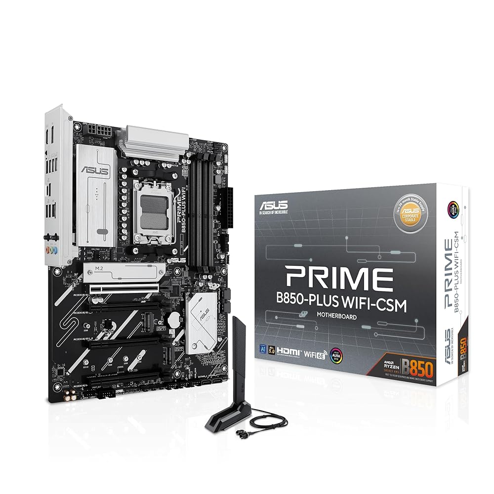 B850-PLUS WIFI-CSM AMD AM5 Ryzen 9000 & 8000 & 7000 シリーズ 対応 B850 搭載 ATX マザーボード/国内正規代理店品