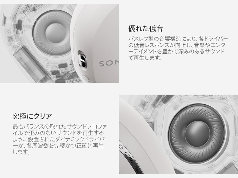 Sonos Ace 完全ワイヤレス オーバーイヤーヘッドホン Bluetooth ノイズキャンセリング 画像5