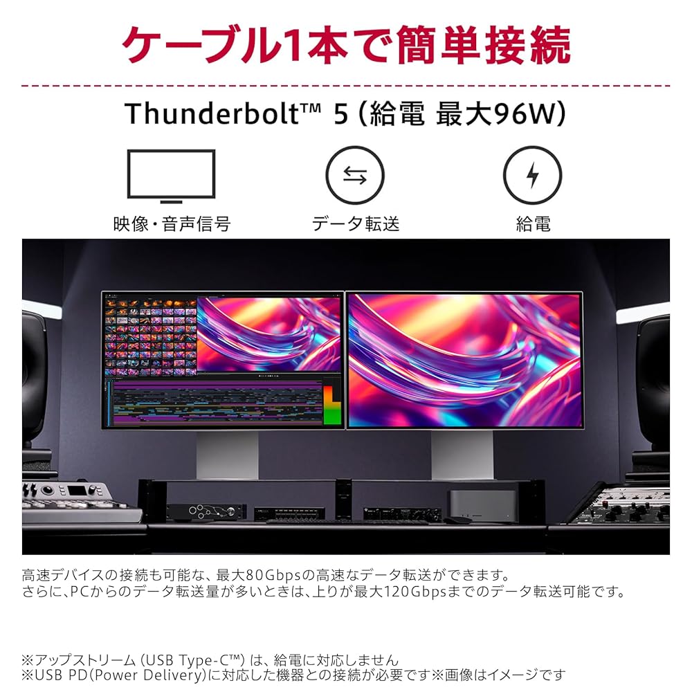 LG モニター ディスプレイ LG UltraFine evo 32U990A-S 31.5インチ/6K(6144×3456)/ 画像3