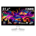 MSI QD-OLED ゲーミングモニター MPG 321URXW QD-OLED 31.5インチ/4K UHD/QD-OLEDパネル/240Hz/0.03ms(GTG