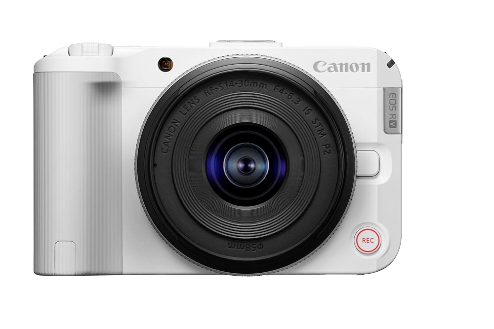 キヤノン Canon EOS R50 V RF-S14-30 IS STM PZ レンズキット ホワイト APS-C ミラーレスカメラ