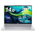 Acer エイサー Swift Lite 14 AI SFL14-54M-F76Y ライトシルバー 14インチ ノートパソコン Core Ultra 7 155U 16GB SSD512GB