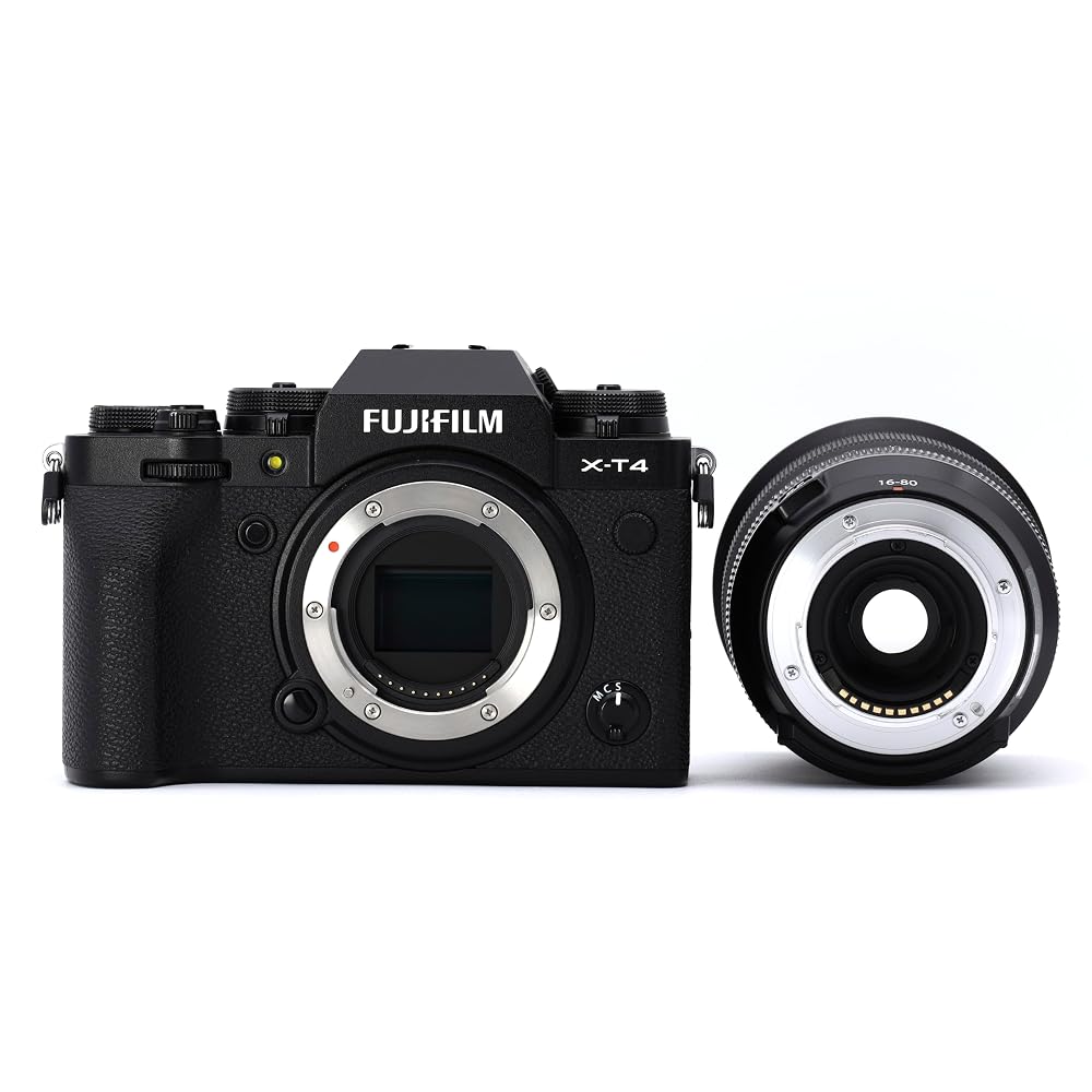 富士フイルム FUJIFILM X-T4 レンズキット X-T4LK-1680-B ブラック ミラーレス一眼カメラ APS-C 2610万画素 5軸ボディ内手ブレ補正 画像5