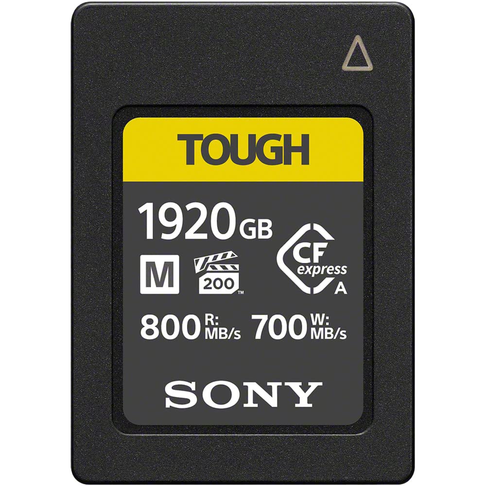 ソニー CFexpress Type A メモリーカード 1920GB TOUGH CEA-M1920T 読出800MB/s 書込700MB/s 防塵防水IP57 α1/FX6/FX3対応