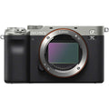 ソニー SONY α7C ボディ ILCE-7C S シルバー フルサイズミラーレス一眼カメラ 約2420万画素 5軸ボディ内手ブレ補正