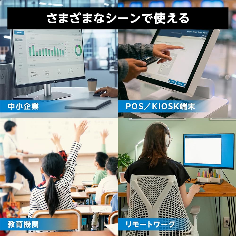 ASUS NUC 14 Pro Kit Tallモデル i7 第14世代インテル Core Ultra 7 155H プロセッサー搭載 小型ベアボーンキット RNUC14RVHU700000I 画像4