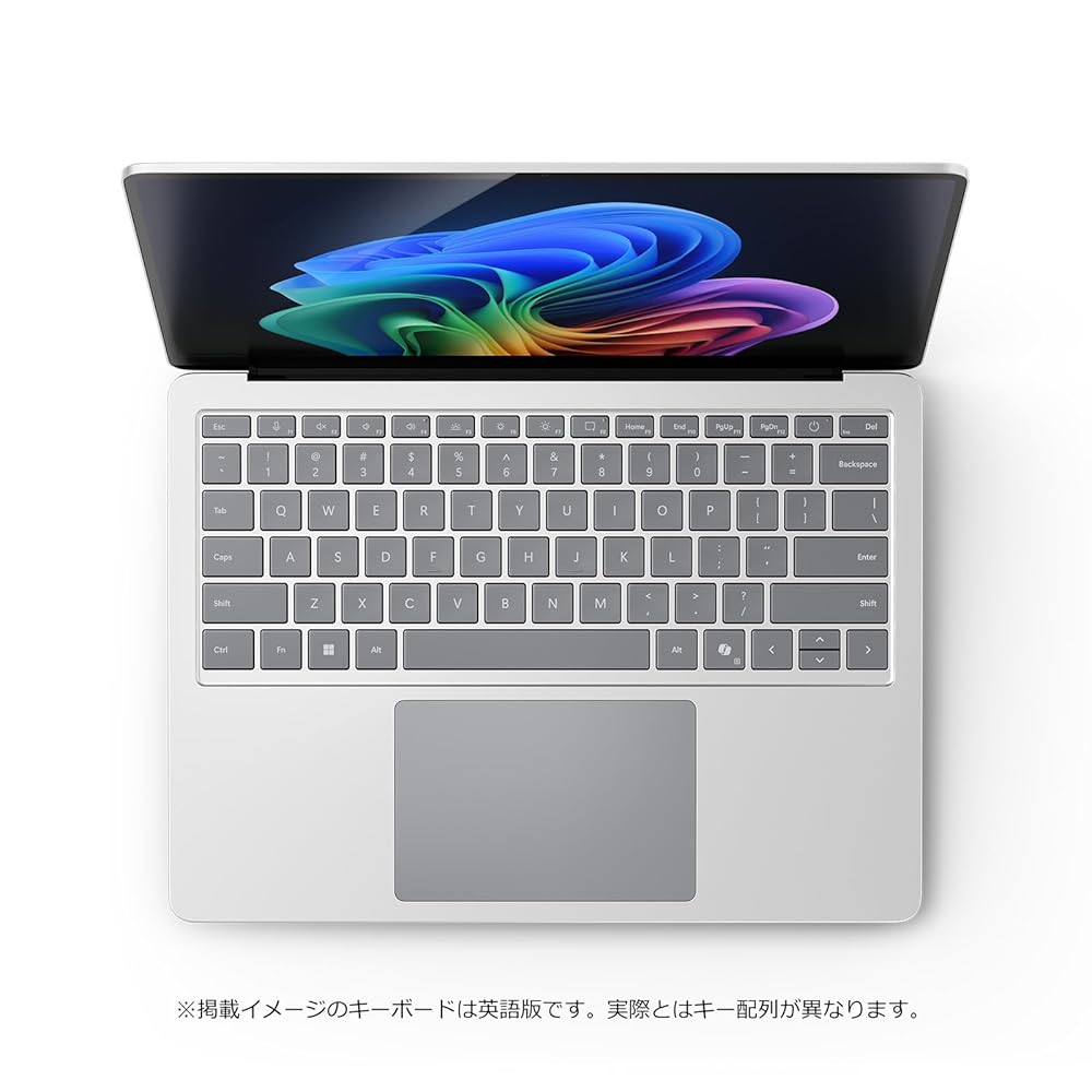 マイクロソフト Office無し 法人向け Surface Laptop 13.8 インチ (第 7 世代) (Copilot+ PC/Snapdragon X Plus / 16GB / 256GB / プラチナ) (ZGV-00020) 画像2
