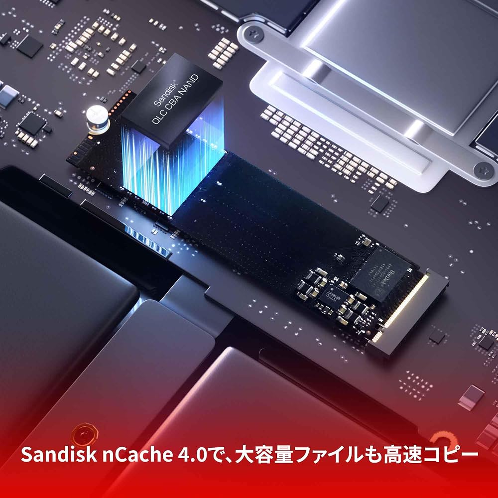 SanDisk 内蔵SSD 4TB WD Blue SN5100 M.2-2280 NVMe PCIe Gen4.0 x4 PS5 メーカー動作確認 画像4