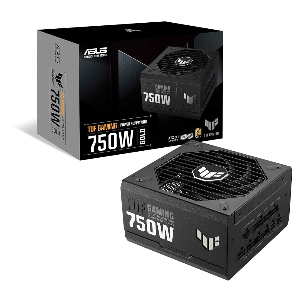 ASUS pc電源ユニット 80 Plus Gold 750W ATX TUF-GAMING-750G PCIE5.1 フルモジュラー 国内正規代理店品