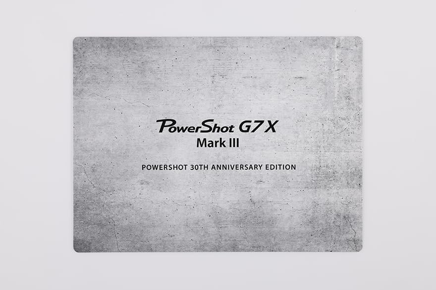 Canon コンパクトデジタルカメラ PowerShot G7 X Mark III PowerShot 30th Anniversary Edition グラファイト PSG7X MARKIII PS30TH