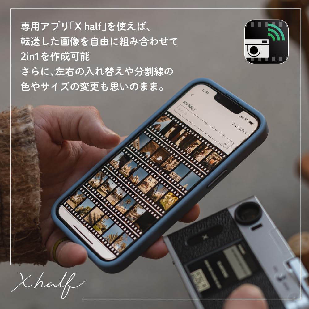 富士フイルム(FUJIFILM) コンパクトデジタルカメラ X-half ブラック F X-HF1-B JP 二言語対応