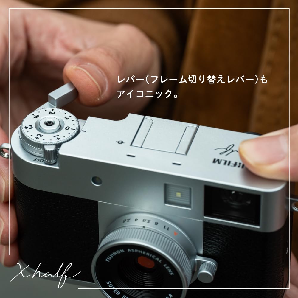 富士フイルム(FUJIFILM) コンパクトデジタルカメラ X-half ブラック F X-HF1-B JP 二言語対応