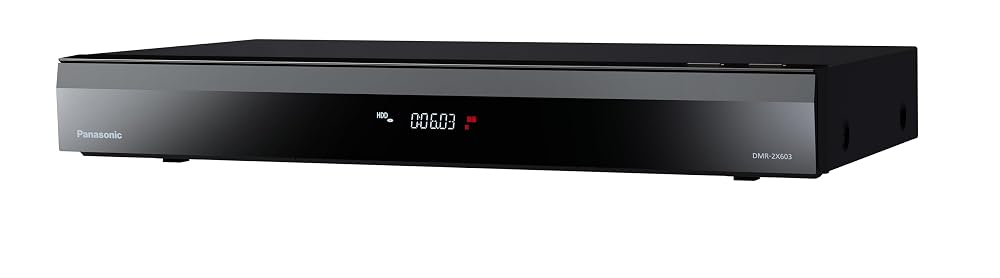パナソニック Panasonic 全自動ディーガ DMR-2X603 ブルーレイディスクレコーダー 6TB 11チューナー 最大10ch全自動録画