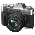 富士フイルム FUJIFILM X-T30 II XC15-45mmレンズキット シルバー ミラーレス一眼 APS-C 約2610万画素 日英2言語設定モデル