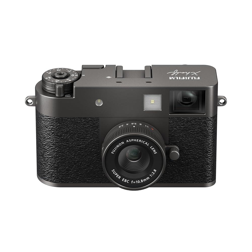 富士フイルム FUJIFILM X half X-HF1 チャコールシルバー コンパクトデジタルカメラ 1インチセンサー 32mm相当F2.8 日英2言語