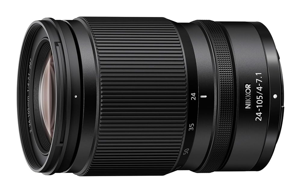 ニコン Nikon NIKKOR Z 24-105mm f/4-7.1 標準ズームレンズ Zマウント フルサイズ対応 約350g