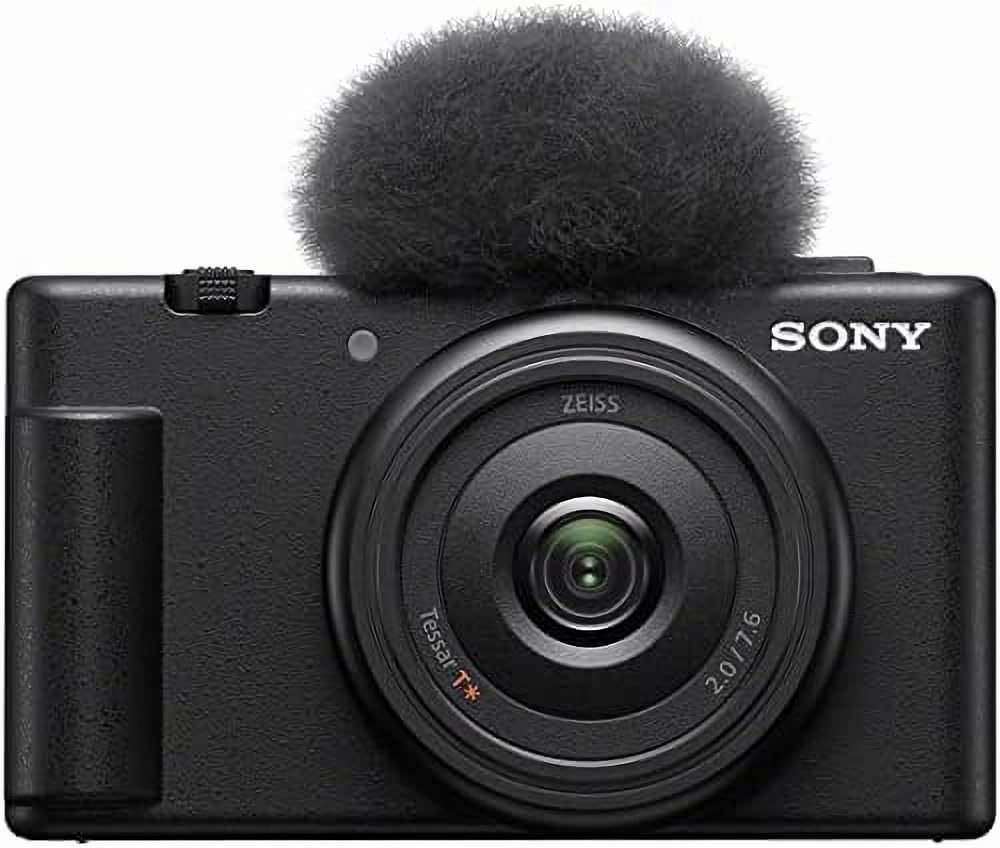 ソニー SONY VLOGCAM ZV-1F ブラック Vlog用デジタルカメラ 1.0型 約2010万画素 20mm F2.0 ウインドスクリーン付属