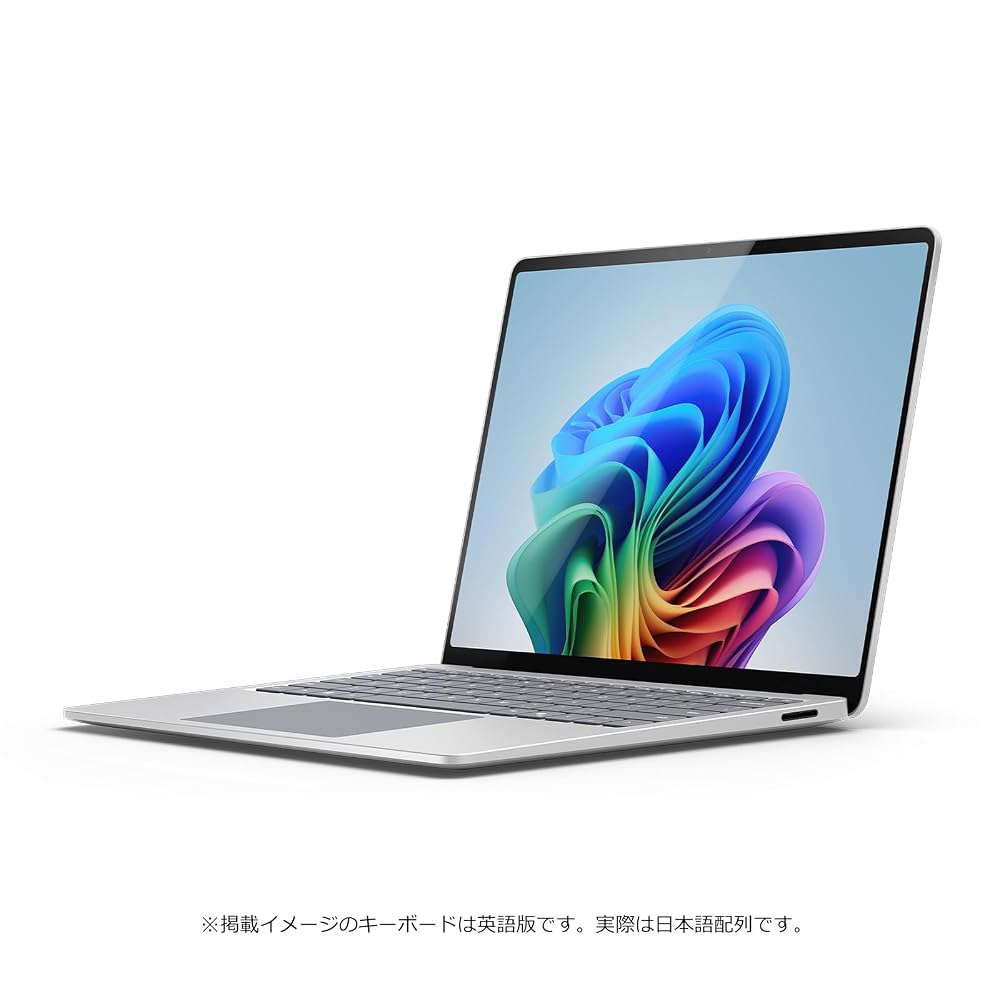 マイクロソフト ノートパソコン Surface Laptop 第7世代 13.8インチ Snapdragon X Elite メモリ16GB SSD1TB プラチナ ZXX-00020 画像2