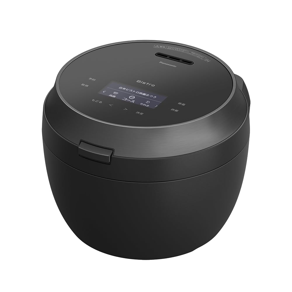 パナソニック 炊飯器 1升 おどり炊き ビストロ匠技AI ダイヤモンド竃釜 ブラック SR-X918D-K