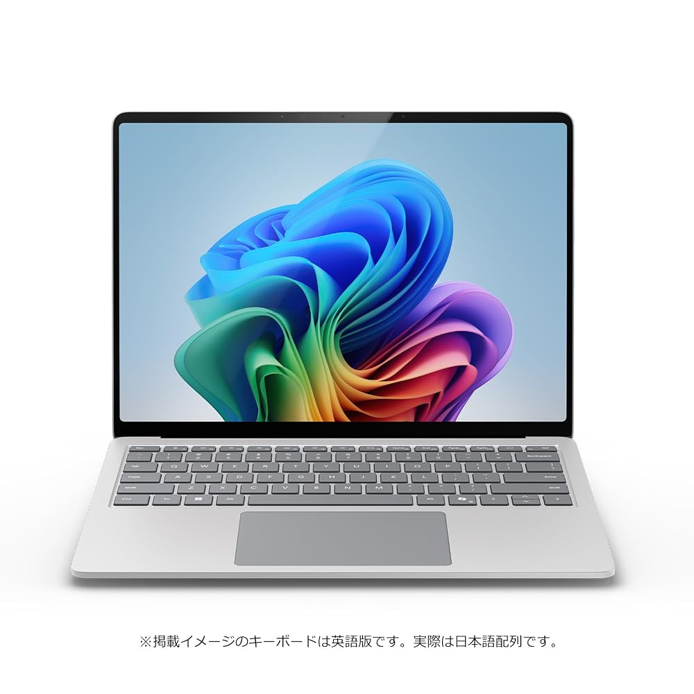 マイクロソフト Surface Laptop（第 7 世代） 13.8 インチ Snapdragon X Elite 16GB 512GB プラチナ ZGP-00020 画像2