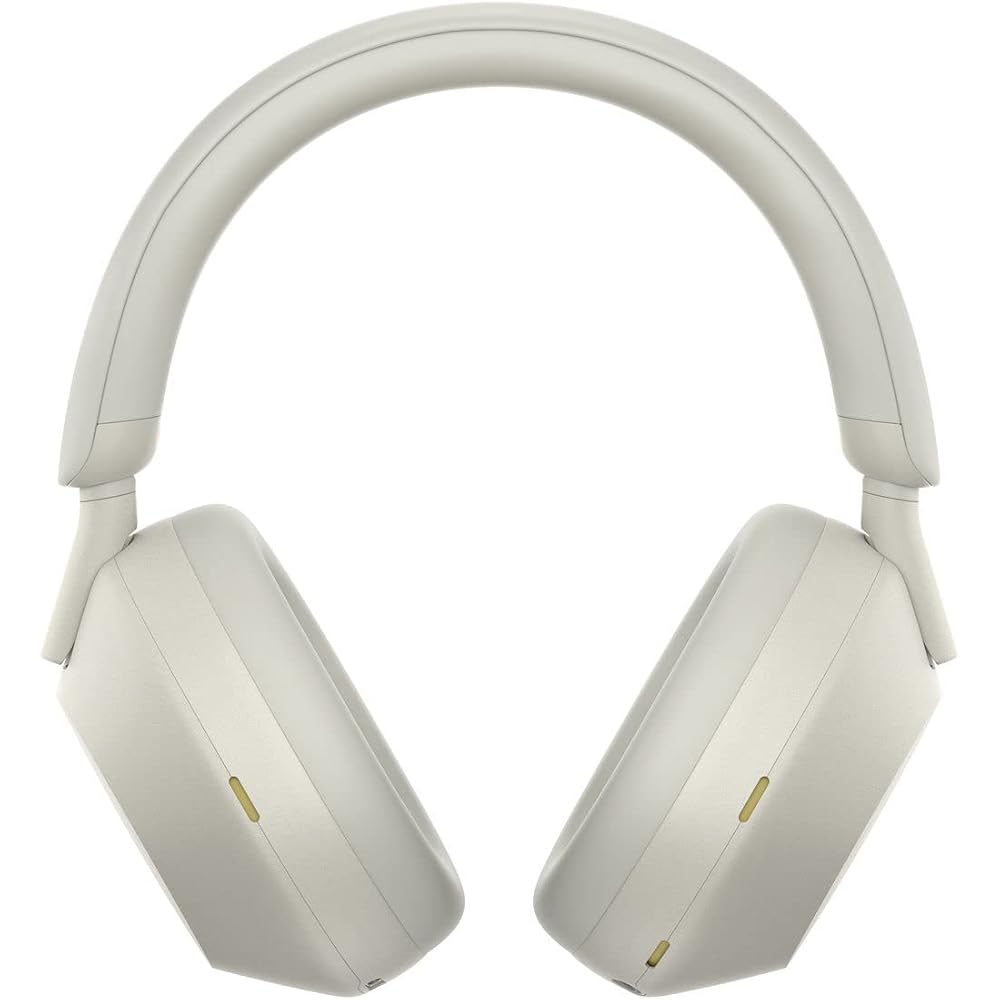 ソニー ワイヤレスノイズキャンセリングヘッドホン WH-1000XM5 Bluetooth Alexa搭載 マイク付き プラチナシルバー WH1000XM5 SM