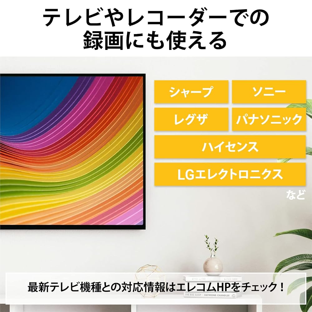 エレコム 外付けSSD 1TB ポータブル スライド式 USB3.2 Gen2 読込1000MB/s PS5/PS4 テレビ録画対応 ホワイト ESD-EMB1000GWH 画像4