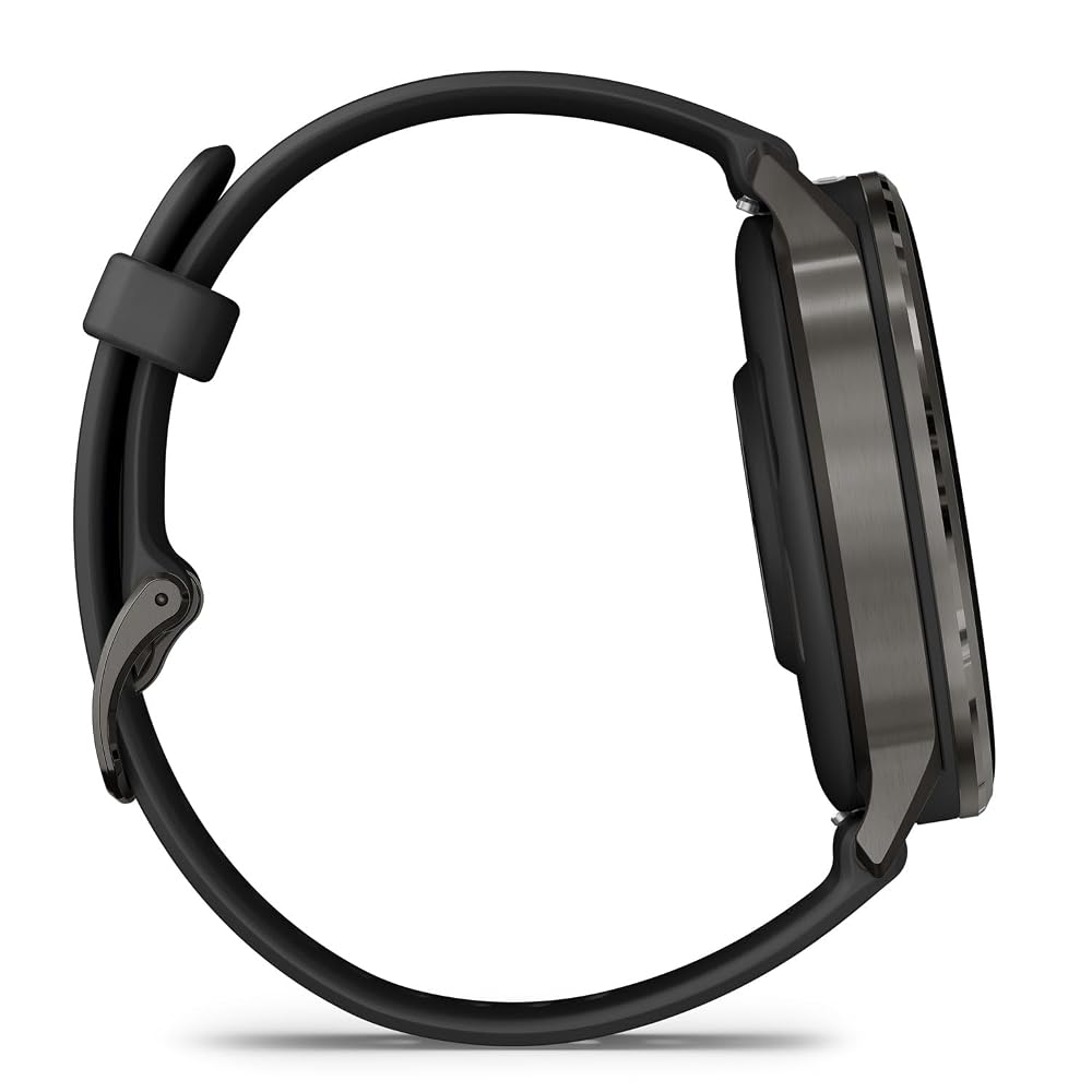 ガーミン GARMIN Venu 4 45mm GPSスマートウォッチ AMOLED Suica対応 心拍 睡眠 心電図アプリ対応 Slate/Black 010-03014-30 画像5