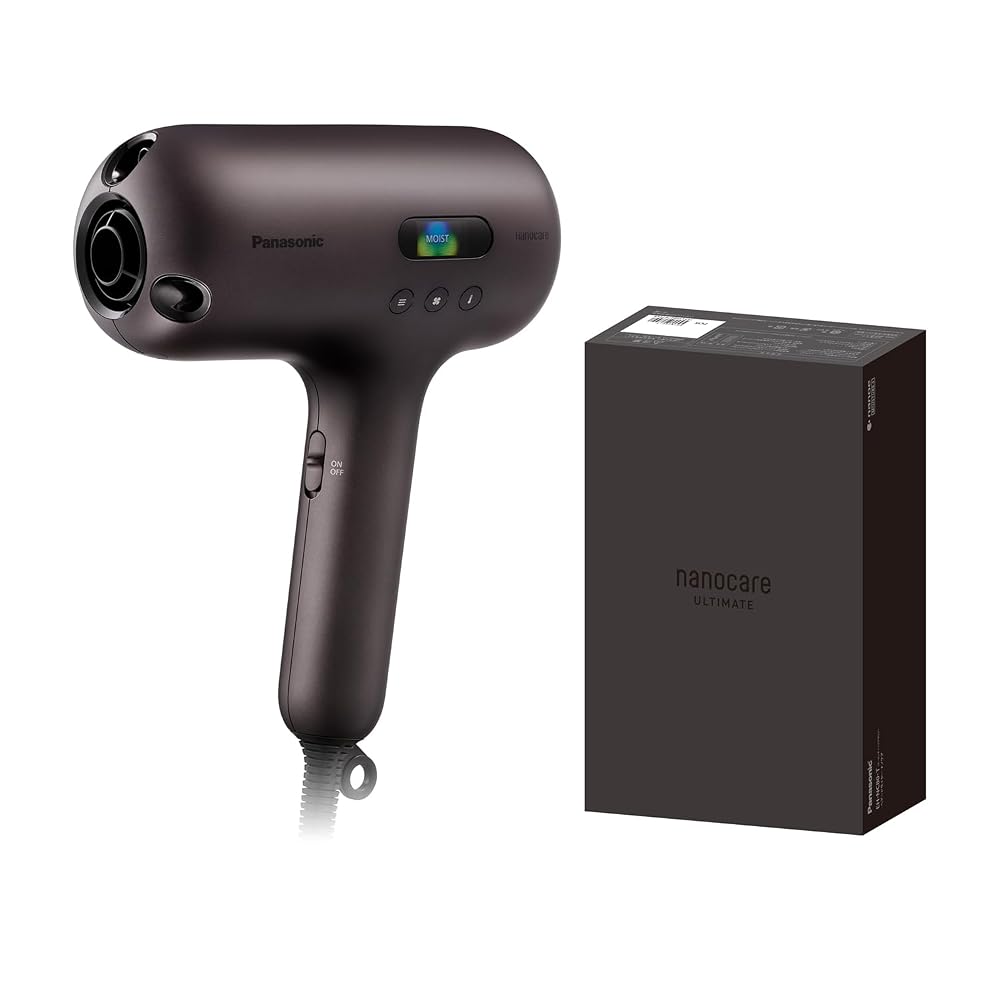 パナソニック ヘアドライヤー ナノケア nanocare ULTIMATE 高浸透ナノイー 第2世代 1200W オーセンティックブラウン EH-NC80-T