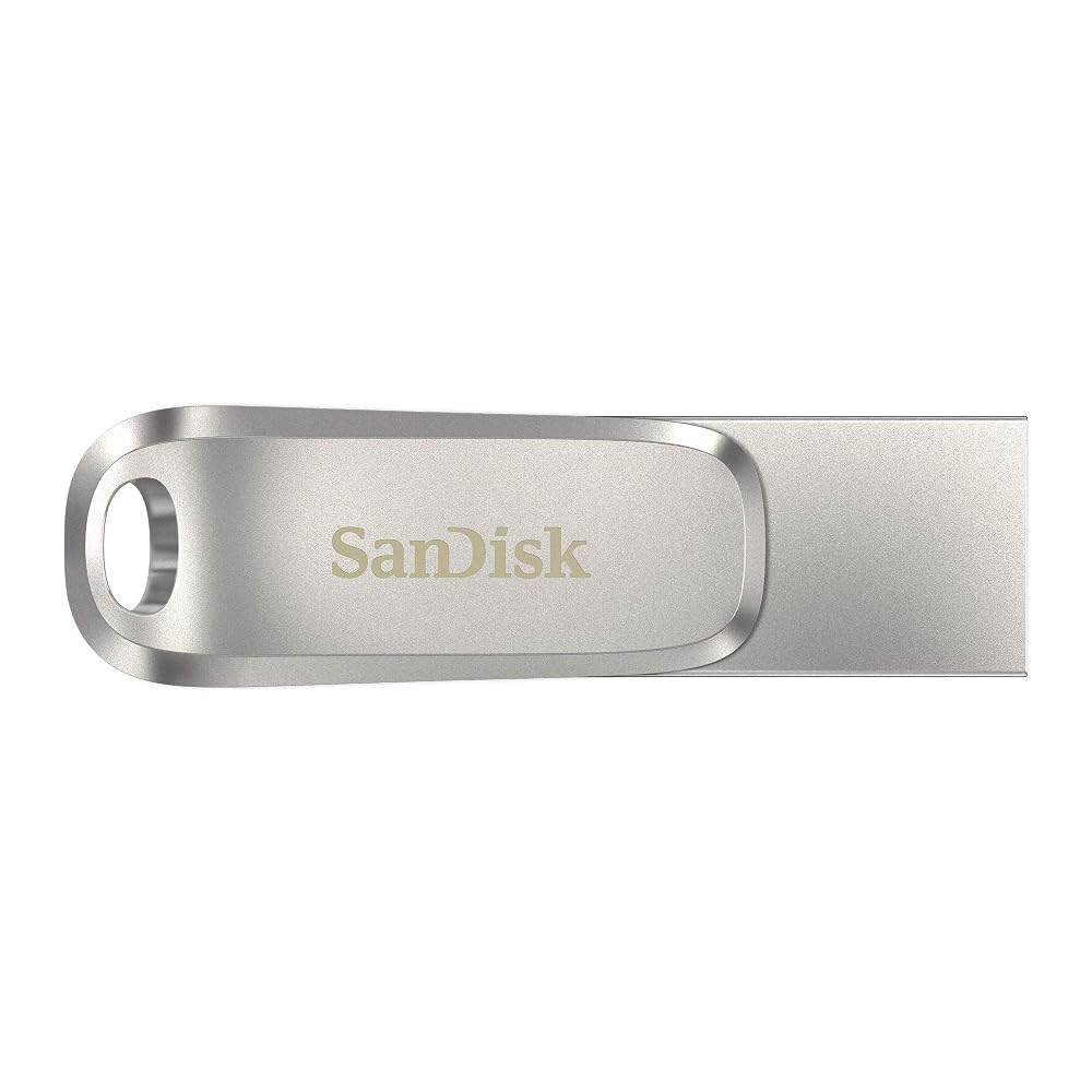 サンディスク USBメモリ 1TB Ultra Dual Drive Luxe Type-C/Type-A両対応 メタル シルバー SDDDC4-1T00-G46
