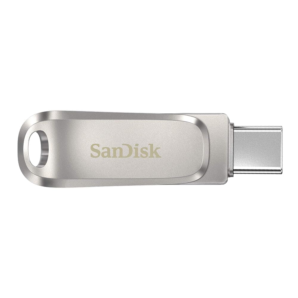 サンディスク USBメモリ 1TB Ultra Dual Drive Luxe Type-C/Type-A両対応 メタル シルバー SDDDC4-1T00-G46