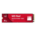 ウエスタンデジタル WD Red SN700 NVMe SSD 4TB M.2 2280 PCIe Gen3 x4 NAS向け 5100TBW WDS400T1R0C