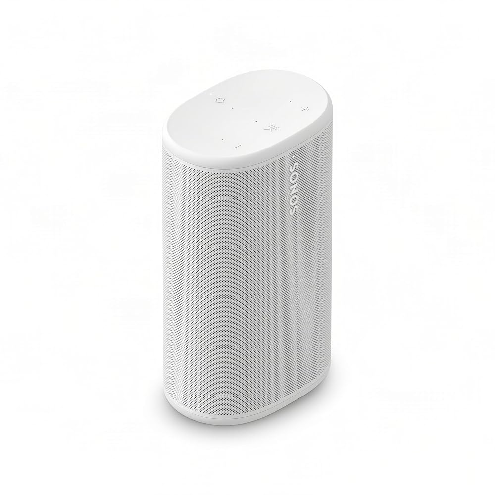 Sonos Play | ポータブルスマートスピーカー Wi-Fi Bluetooth IP67防水防塵 最長24時間バッテリー ホワイト