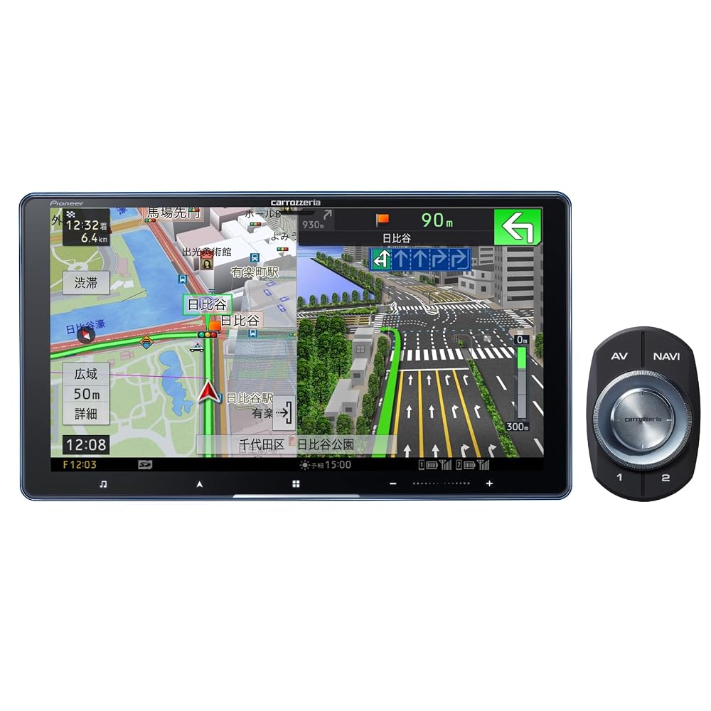 Pioneer カーナビ AVIC-CQ912-4 LIMITED EDITION 9インチ サイバーナビ 無料地図更新 フルセグ DVD CD Bluetooth SD USB ハイレゾ HD画質 カロッツェリア